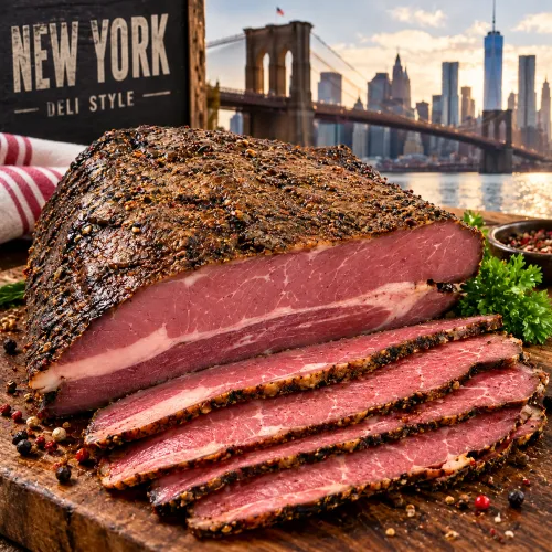 Pastrami New York Style mit würzigem Rub