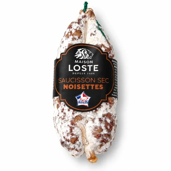 Französische Salami mit Haselnüssen – 250 g