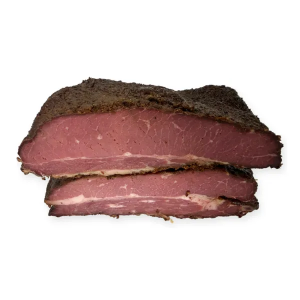 Pastrami New York Style im Anschnitt