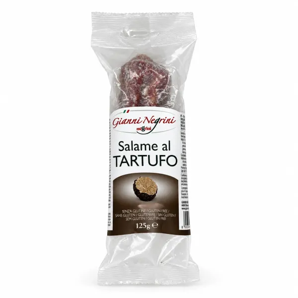 Gianni Negrini Salame al Tartufo in der 125-g-Originalverpackung